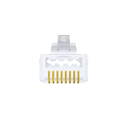 Unitek Wtyk modularny Pass-Through RJ45 Cat. 7, 50szt. | PartsPC.pl