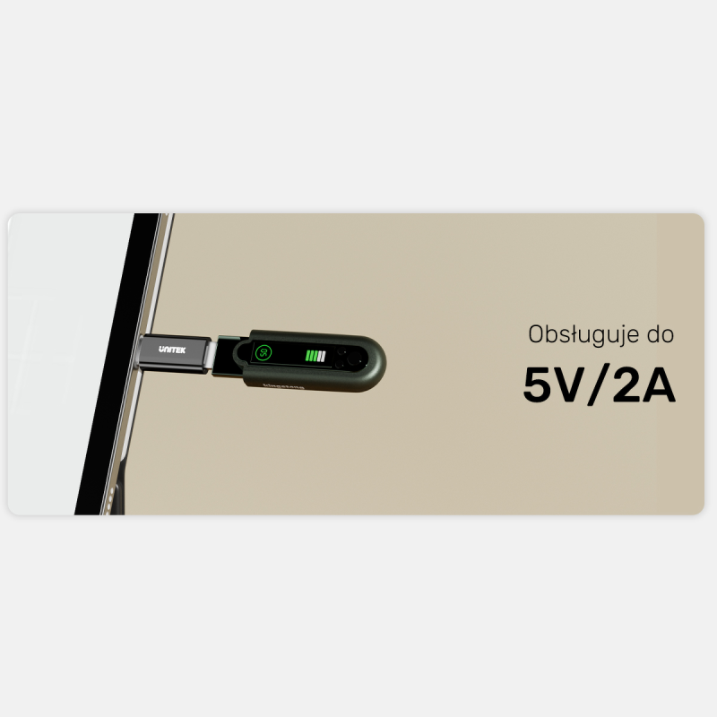Unitek Adapter USB-C do Micro USB A1050ABK03  | PartsPC.pl