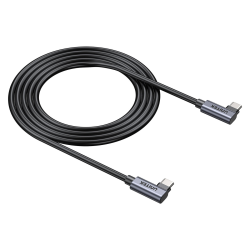 Unitek Kabel USB-C do USB-C, PD, 100W, 90 stopni, 0,5M | PartsPC.pl