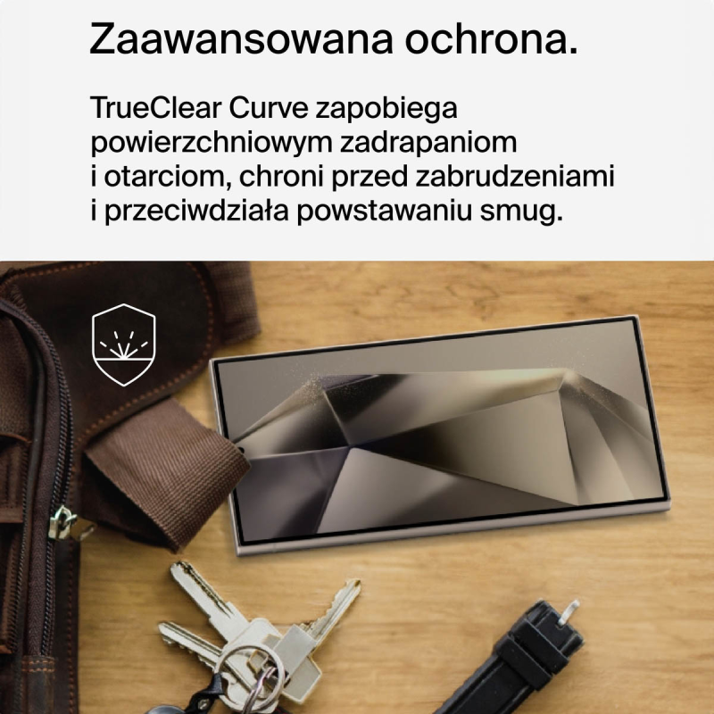 Belkin Folia ochronna na Samsung S24 Ultra, TrueClear... | PartsPC.pl