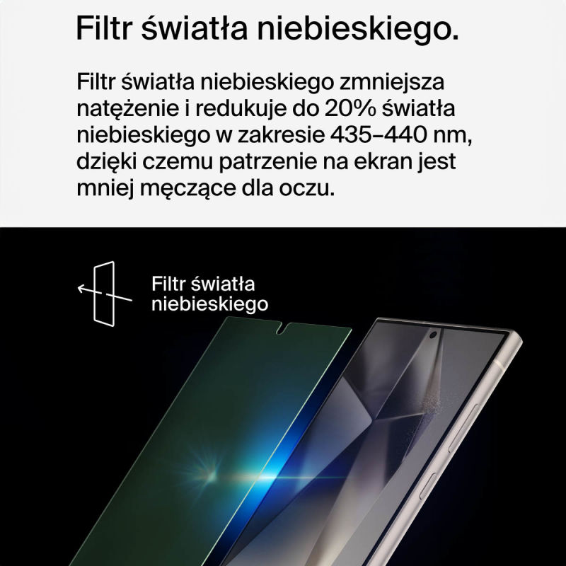 Belkin Folia ochronna na Samsung S24 Ultra, TrueClear... | PartsPC.pl