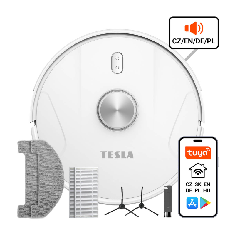 TESLA RoboStar iQ700 Robot odkurzający i mopujący 2w1 z... | PartsPC.pl