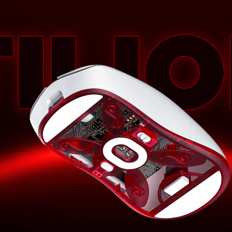 Rampage TILION Mysz bezprzewodowa Biała | PartsPC.pl