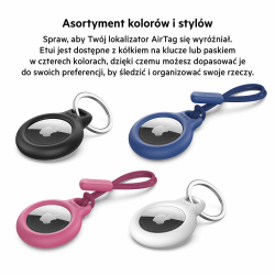Belkin Uchwyty na AirTag z kółkiem do kluczy, 4 szt... | PartsPC.pl