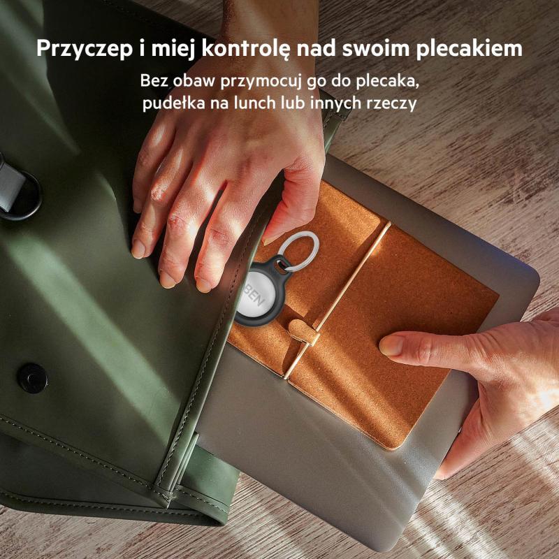 Belkin Uchwyty na AirTag z kółkiem do kluczy, 4 szt... | PartsPC.pl