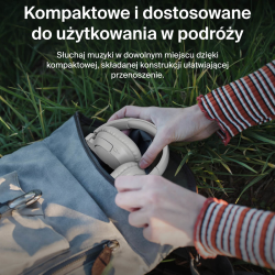 Belkin Słuchawki nauszne, bezprzewodowe, kremowe | PartsPC.pl