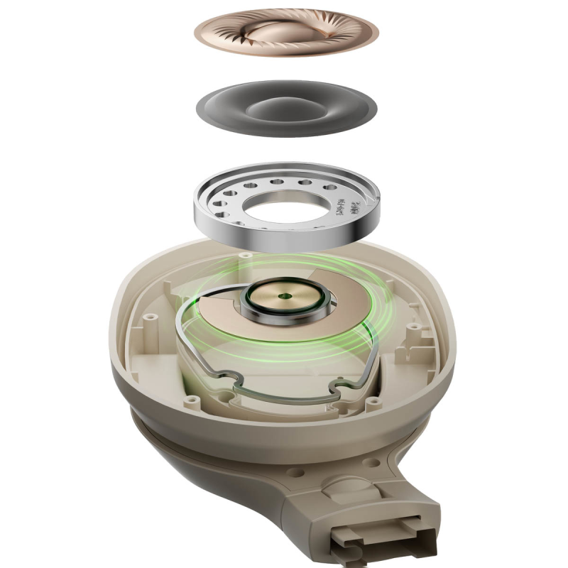 Belkin Słuchawki nauszne, bezprzewodowe, kremowe | PartsPC.pl