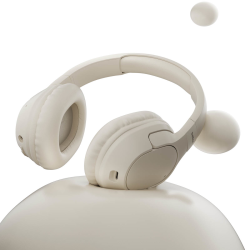 Belkin Słuchawki nauszne, bezprzewodowe, kremowe | PartsPC.pl