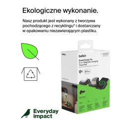 Belkin Podróżna magnetyczna podkładka ładująca 3w1 15W... | PartsPC.pl