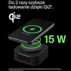 Belkin Podróżna magnetyczna podkładka ładująca 3w1 15W... | PartsPC.pl