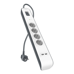 Belkin Listwa zasilająca przeciwprzepięciowa 525J, 4... | PartsPC.pl