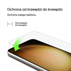 Ochrona ekranu na Samsung S23, TrueClear Curve, z... | PartsPC.pl
