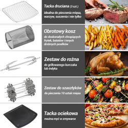 TESLA AirCook & Grill QG800 WiFi wielofunkcyjna... | PartsPC.pl