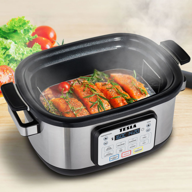 TESLA MultiCook M80 Deluxe wielofunkcyjny multicooker  | PartsPC.pl