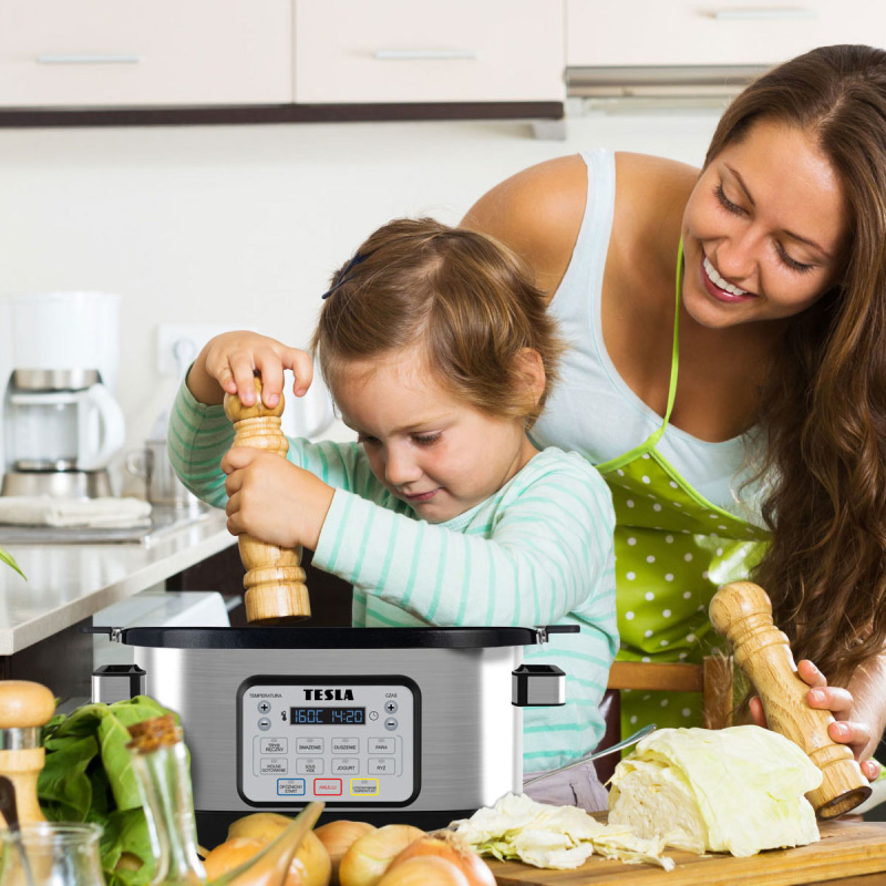 TESLA MultiCook M80 Deluxe wielofunkcyjny multicooker  | PartsPC.pl