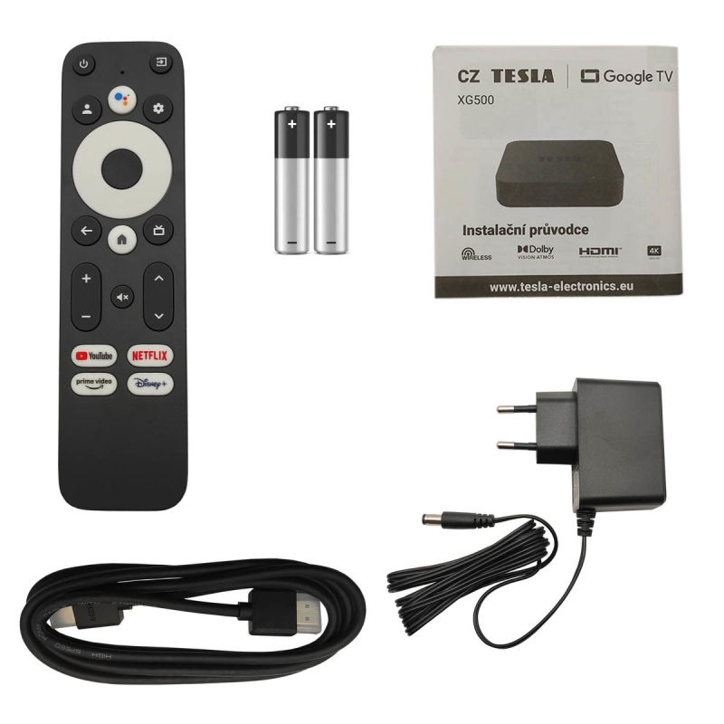 TESLA MediaBox XG500 Odtwarzacz multimedialny z Google TV | PartsPC.pl