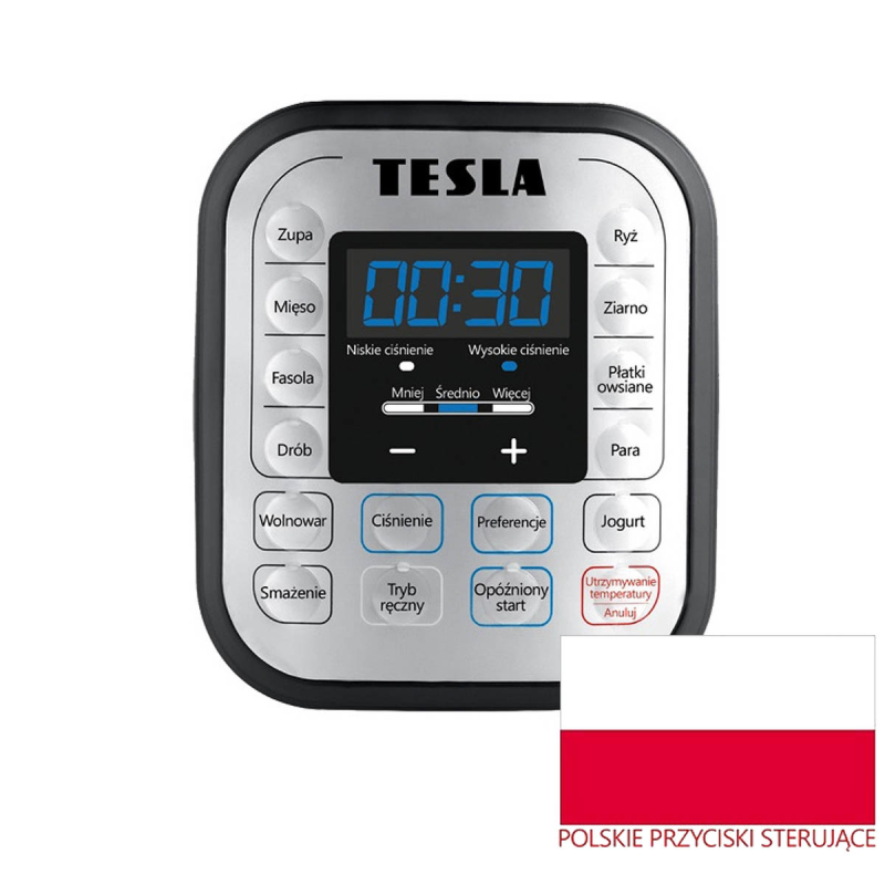 TESLA EliteCook K70 wielofunkcyjny szybkowar elektryczny... | PartsPC.pl