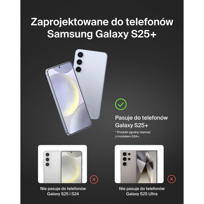 Belkin Szkło na Samsung S25+ / S24+, InvisiGlass, z... | PartsPC.pl