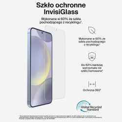 Belkin Szkło na Samsung S25+ / S24+, InvisiGlass, z... | PartsPC.pl