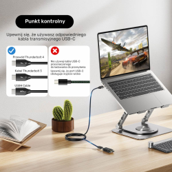 Unitek Adapter USB-C do HDMI 4K@60Hz | PartsPC.pl