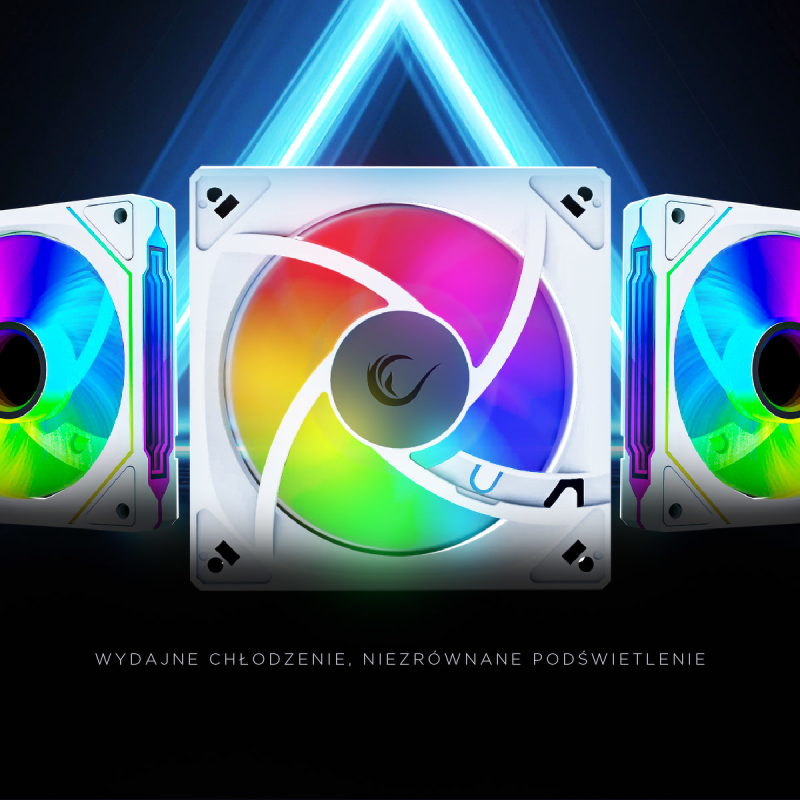 Rampage Wentylator do obudowy 120MM 1800RPM Infinite... | PartsPC.pl