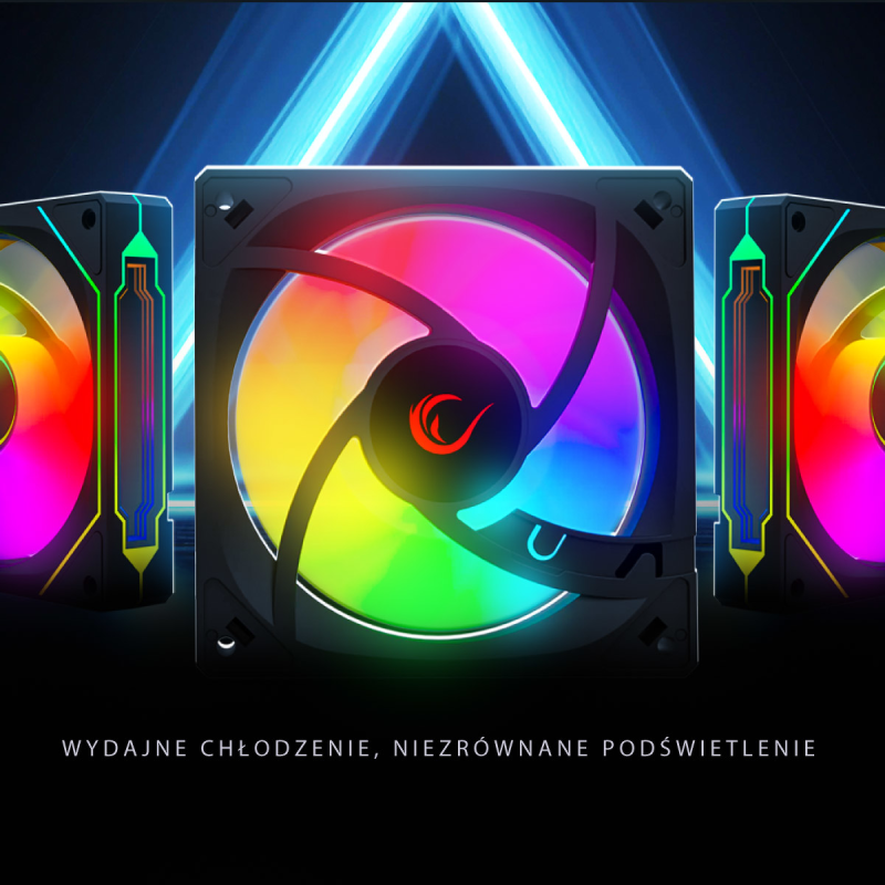 Rampage Wentylator do obudowy 120MM 1800RPM Infinite... | PartsPC.pl