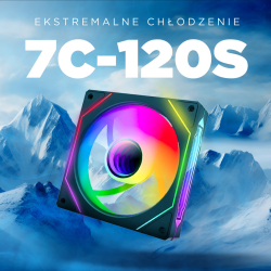 Rampage Wentylator do obudowy 120MM 1800RPM Infinite... | PartsPC.pl