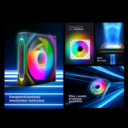 Rampage Wentylator do obudowy 120MM 1800RPM Infinite... | PartsPC.pl