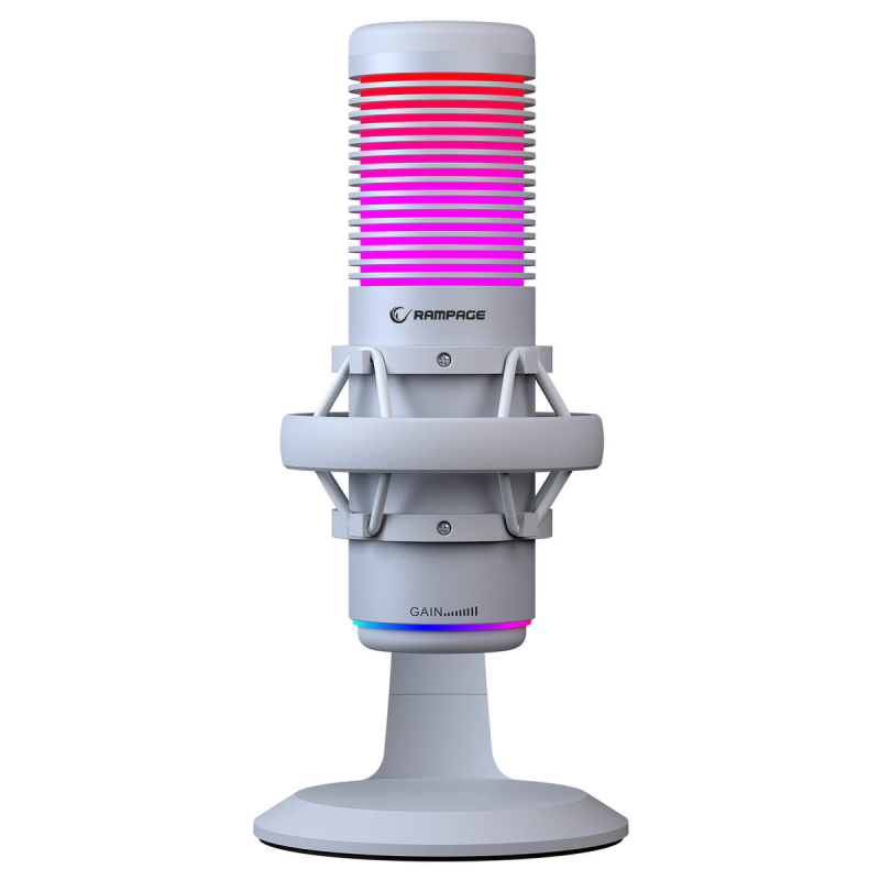 Rampage Bemol Mikrofon gamingowy/do podcastów RGB USB-C... | PartsPC.pl