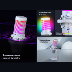 Rampage Bemol Mikrofon gamingowy/do podcastów RGB USB-C... | PartsPC.pl