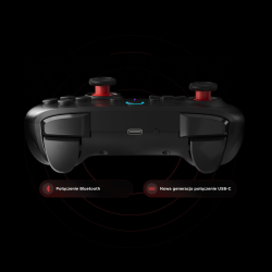 Rampage Hydra Pad bezprzewodowy RGB 2.4G Hall, spusty... | PartsPC.pl