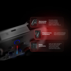 Rampage Hydra Pro Pad bezprzewodowy RGB 2.4G Hall... | PartsPC.pl