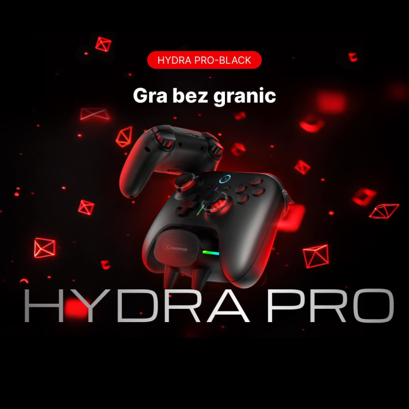 Rampage Hydra Pro Pad bezprzewodowy RGB 2.4G Hall... | PartsPC.pl