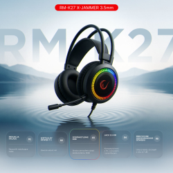 Rampage Słuchawki gamingowe z mikrofonem X-JAMMER 7.1... | PartsPC.pl