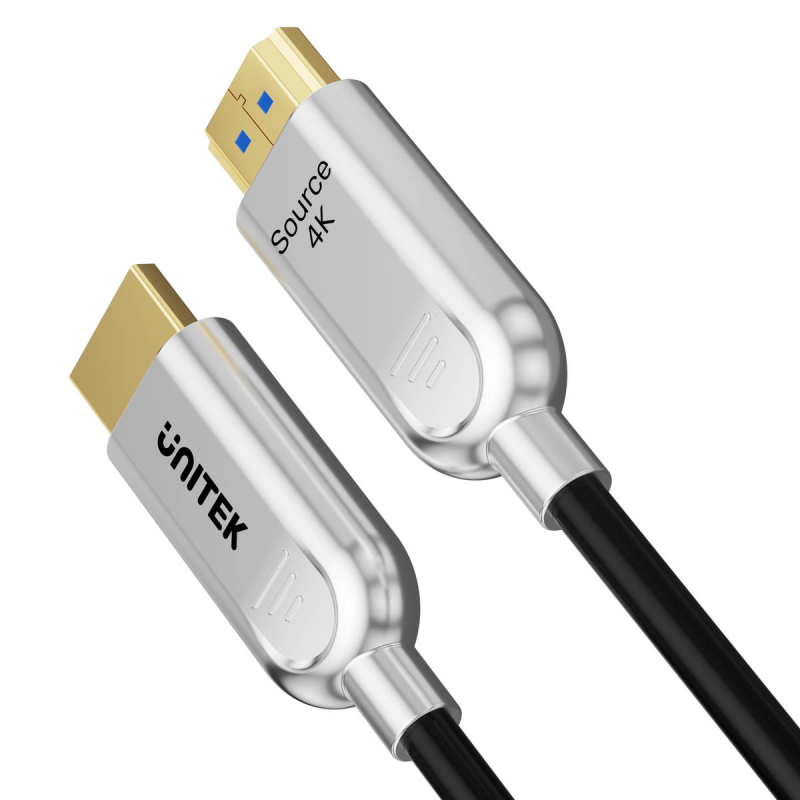Unitek Kabel optyczny HDMI 2.0 AOC 4K 60Hz 60 m | PartsPC.pl