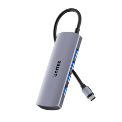 Unitek Hub 4w1 USB-C 10 Gbps, 4x USB-A H1112EGY01 | PartsPC.pl