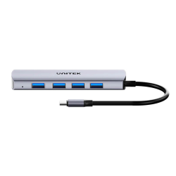 Unitek Hub 4w1 USB-C 10 Gbps, 4x USB-A H1112EGY01 | PartsPC.pl