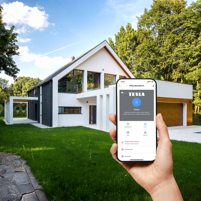 TESLA SecureQ i13 Inteligentny system bezpieczeństwa WiFi | PartsPC.pl