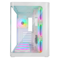 Rampage Loopy Obudowa PC akwarium 7x wentylator ARGB... | PartsPC.pl