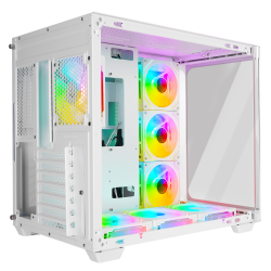 Rampage Loopy Obudowa PC akwarium 7x wentylator ARGB... | PartsPC.pl