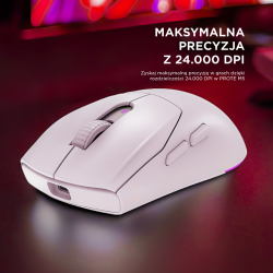 Rampage Prote M5 mysz bezprzewodowa 24000 DPI RGB LED 1K... | PartsPC.pl