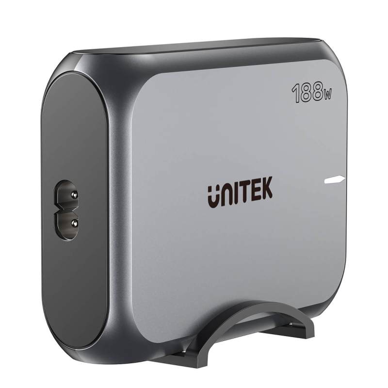 Unitek Szybka ładowarka sieciowa 2xUSB-A 3xUSB-C GAN 188W | PartsPC.pl