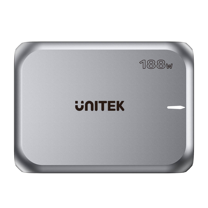 Unitek Szybka ładowarka sieciowa 2xUSB-A 3xUSB-C GAN 188W | PartsPC.pl