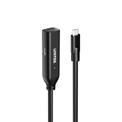 Unitek Kabel przedłużający USB-C 10 Gbps 5m, czarny | PartsPC.pl
