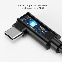 Unitek Kabel VR Link Pro USB-C do C obsługuje 5Gps i 60W | PartsPC.pl