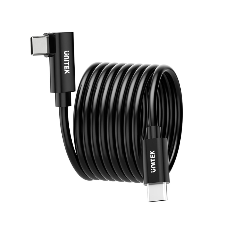 Unitek Kabel VR Link Pro USB-C do C obsługuje 5Gps i 60W | PartsPC.pl