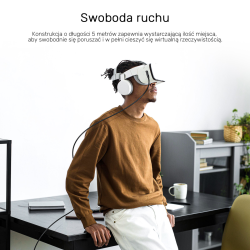 Unitek Kabel VR Link Pro USB-C do C obsługuje 5Gps i 60W | PartsPC.pl