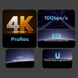 Unitek Obudowa magnetyczna SolidForce Reefer USB-C do... | PartsPC.pl