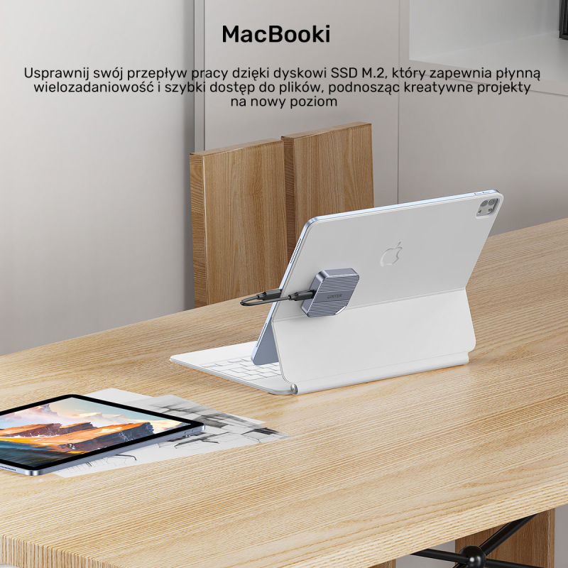 Unitek Obudowa magnetyczna SolidForce Reefer USB-C do... | PartsPC.pl