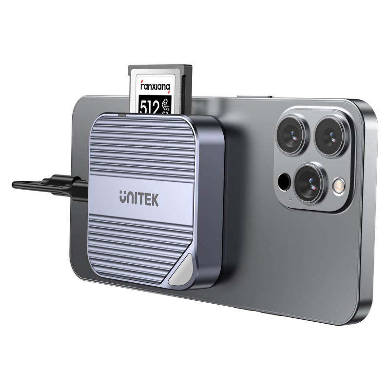 Unitek Magnetyczny czytnik kart CF Express Type B | PartsPC.pl